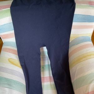 Medium/large blue maternity leggings
